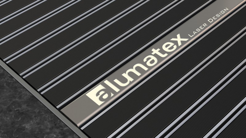 [ALX-LASER-LOGO] LASER LOGO panel for Alumata systems