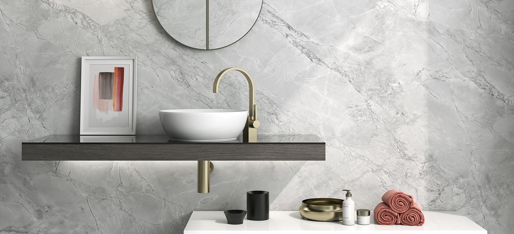 [MAT-ARKLAM-BRAZIL-SUPER-WHITE-HOND-1200-X-3000-6MM] Porcelaine — Brazil Super White Hond 1200 x 3000 - 6mm