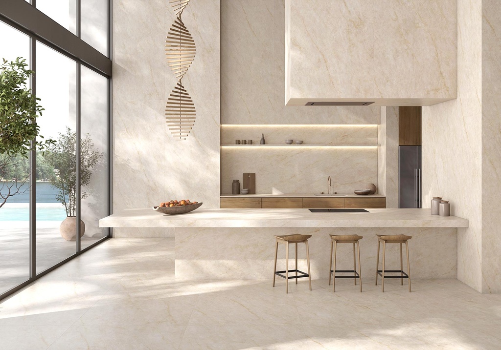 [MAT-ARKLAM-CALACATTA-GOLD-HOND-1600-X-3200-12MM] Porcelaine — Calacatta Gold Hond 1600 x 3200 - 12mm