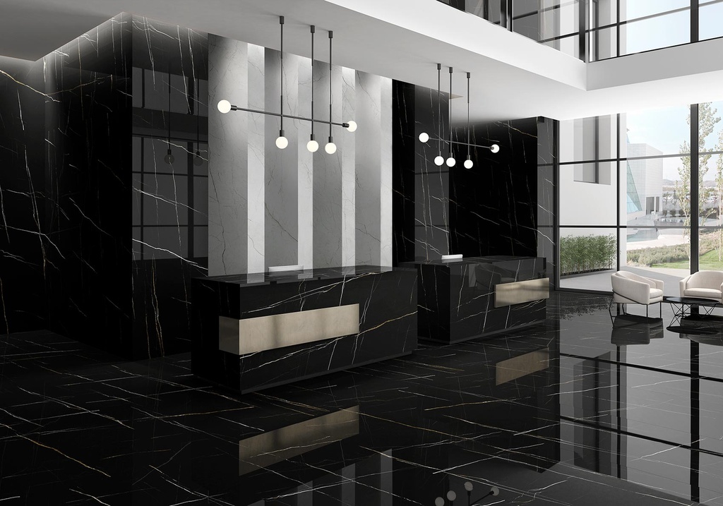 [MAT-ARKLAM-SAHARA-NOIR-POLISHED-1000-X-3000-6MM] Feinsteinzeug — Sahara Noir Polished 1000 x 3000 - 6mm