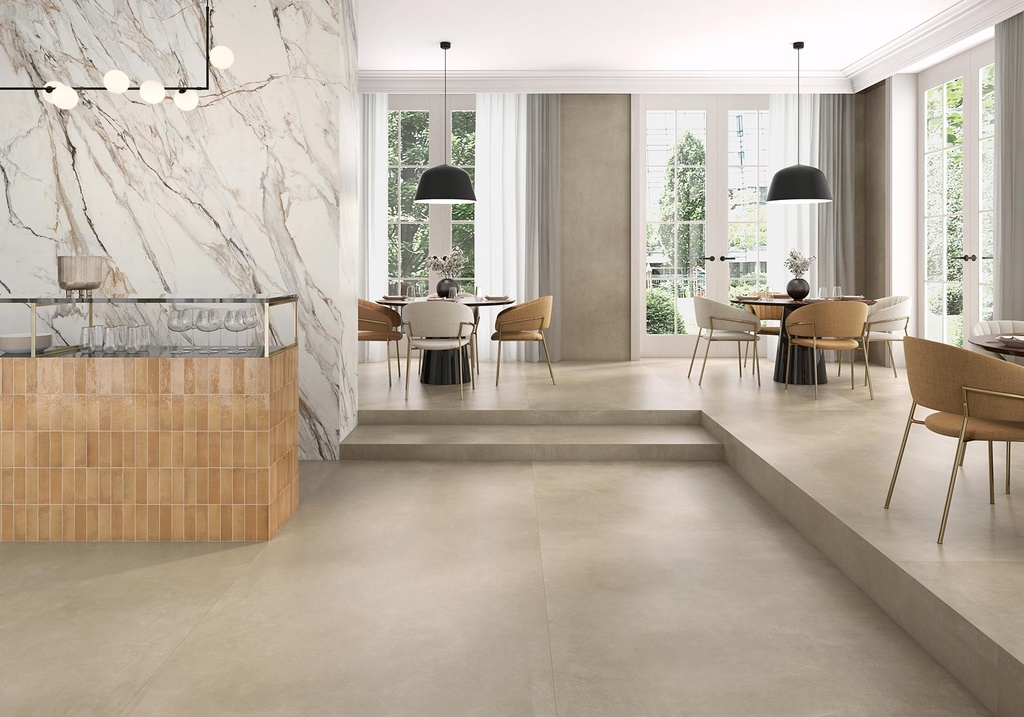 [MAT-ARKLAM-SEVEN-HAZELNUT-NATURAL-1200-X-2800-6MM] Porcelaine — Seven Hazelnut Natural 1200 x 2800 - 6mm