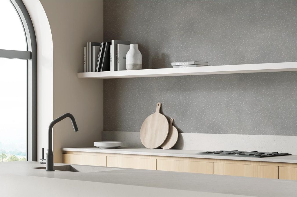 [MAT-ARKLAM-GARLAND-GREY-NATURAL-1200-X-3000-6MM] Porcelaine — Garland Grey Natural 1200 x 3000 - 6mm