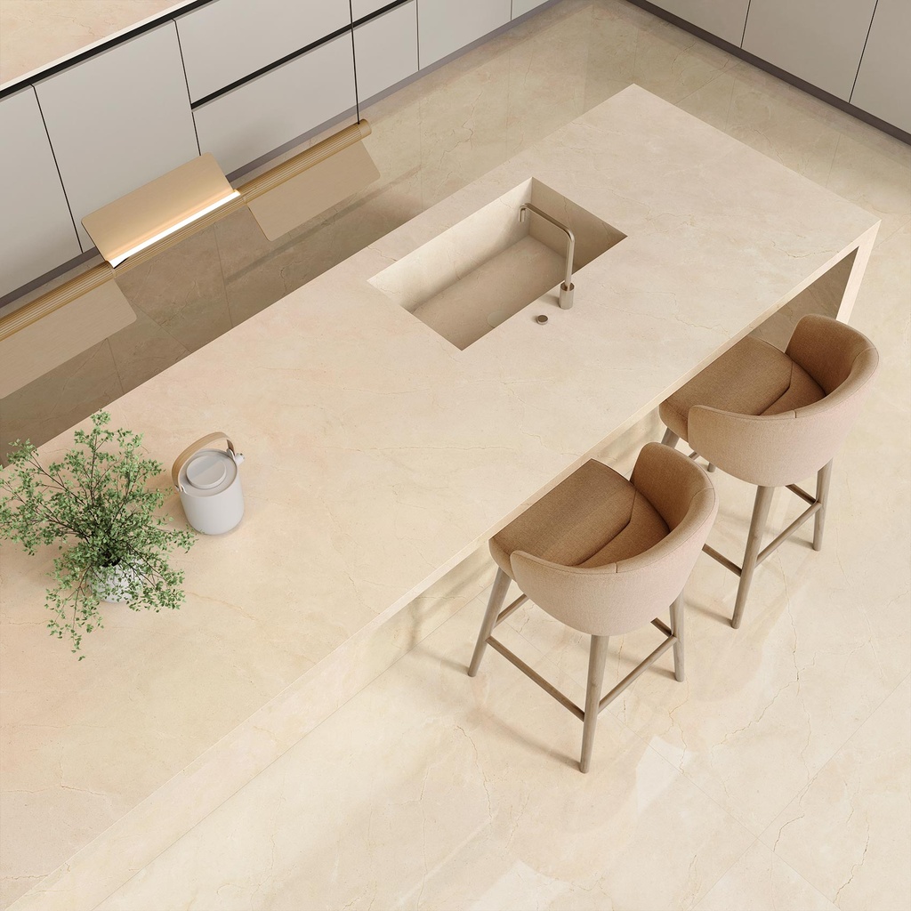 [MAT-ARKLAM-MARFIL-SUPREME-HOND-1600-X-3200-12MM] Porcelaine — Marfil Supreme Hond 1600 x 3200 - 12mm