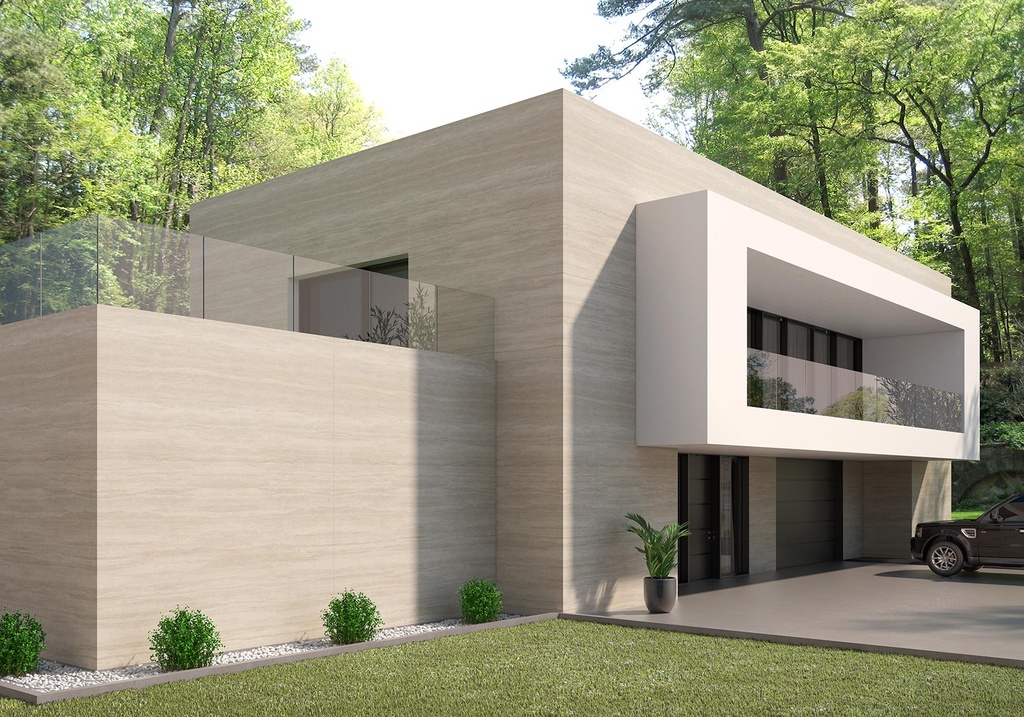 Porcelaine — Travertine Navona Hond 1200 x 3000 - 6mm