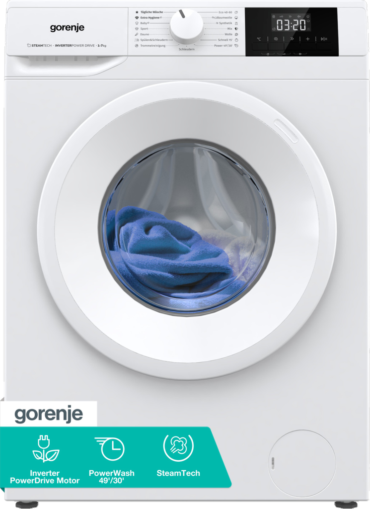 [GORENJE-W51G1PS74BP] WASHER WFG17014JB W51G1PS74BP GOR